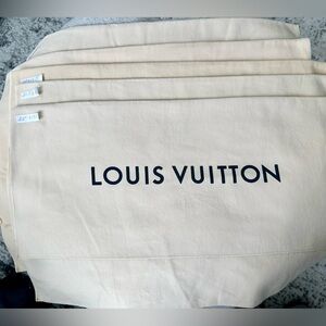 Reseller Bundle Authentic Louis Vuitton Flap Dust Bags – Lot of 10 – LARGE Size